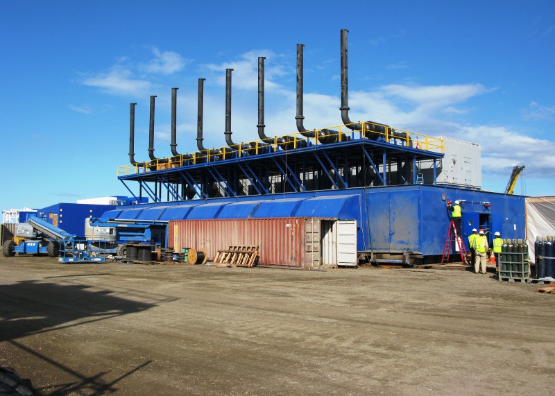 16MW Natural Gas Power Plant Relocated from Alaskan Oil Rig