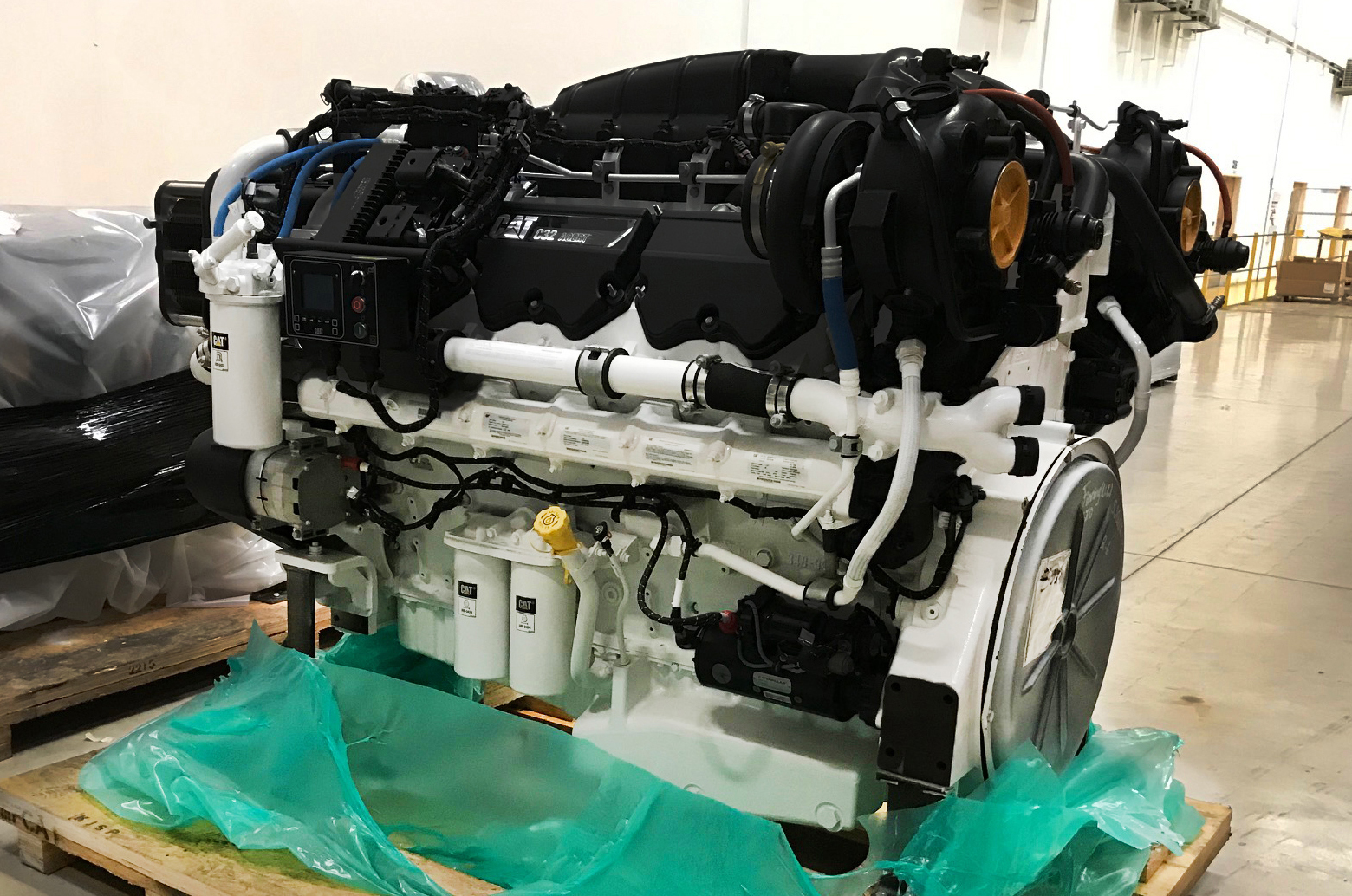 (4) Caterpillar C32 Engines Supplied For Patrol Ships